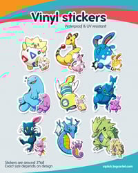 Stickers | Johto mons