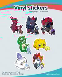 Stickers | Unova mons