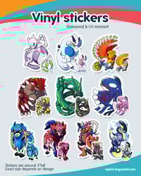Stickers | Box legend mons