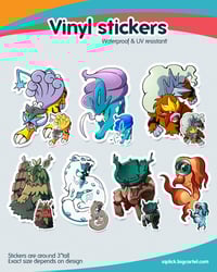 Stickers | Legend set mons