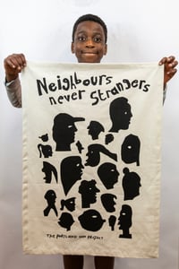 Image 4 of Neighbours Never Strangers tea towel