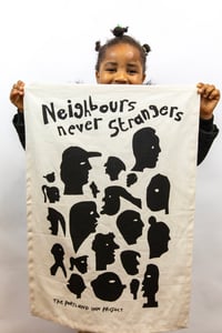 Image 3 of Neighbours Never Strangers tea towel