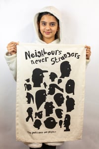 Image 5 of Neighbours Never Strangers tea towel