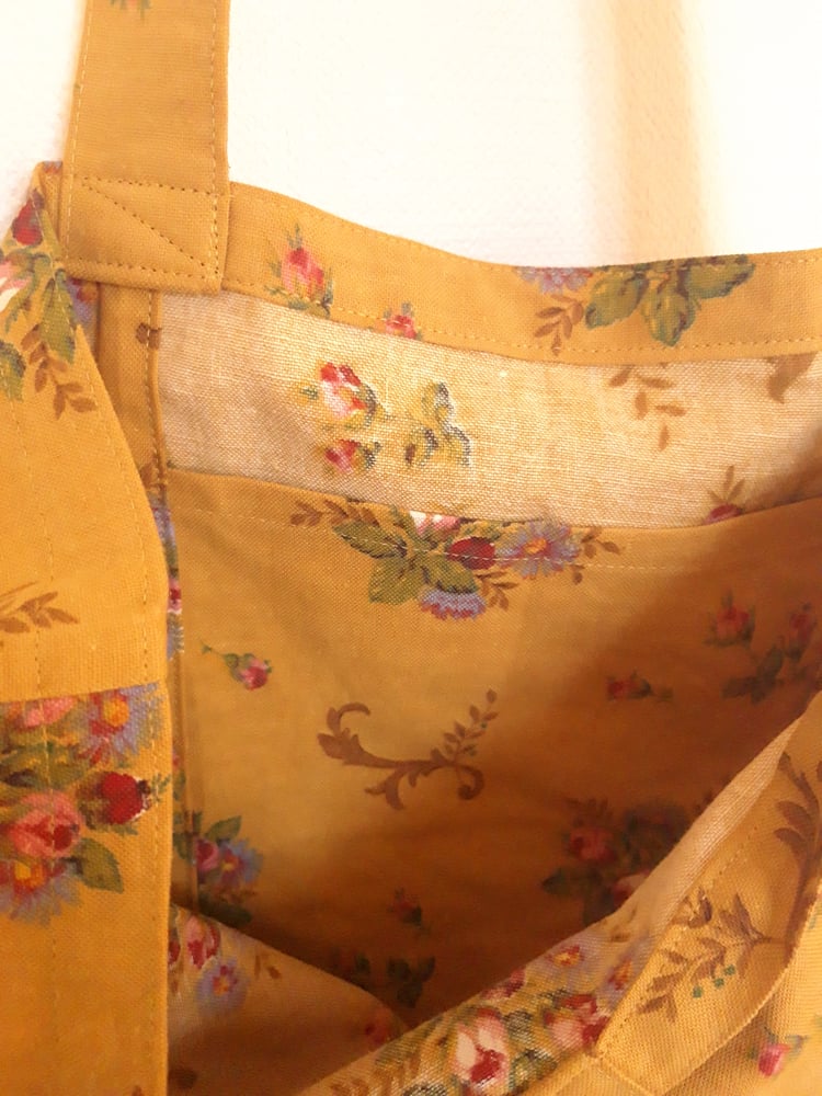 Image of Totebag Fleurs anciennes