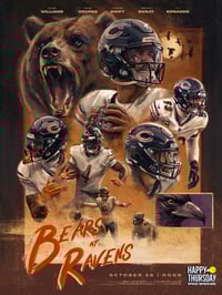 Chicago Bears - Gameday Poster