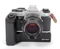 Image 4 of Pentax Super Program 35mm SLR Film Camera with 50mm F1.4 SMC lens + power drive