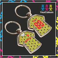 Image 1 of ARSENAL AWAY SHIRT KEYRING 1992