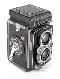 Image 2 of Rolleiflex 6X6 TLR 3.5A Medium format film camera with Xenar 80mm F3.5 lens 1508