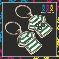 Image 1 of CELTIC HOME SHIRT KEYRING 2024/25