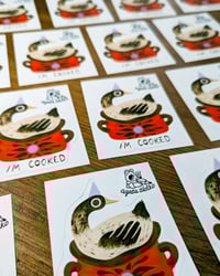 Image 2 of I'm Cooked Vinyl Sticker