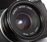 Image 9 of Konica Hexar AF 35mm Film Point and Shoot camera 35mm F2 lens TESTED #1602