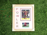 Image 2 of Signed Robbie Fowler Photograph & Free Raffle Entry