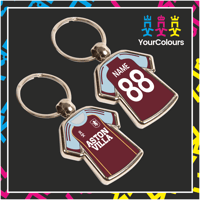 Image 1 of ASTON VILLA HOME SHIRT KEYRING 2026