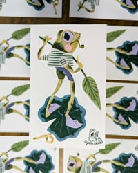 Image 3 of Frog Vinyl Sticker