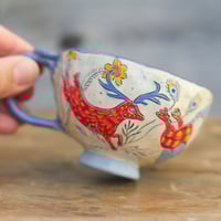 Image 1 of Dainty Medieval Teacup #1