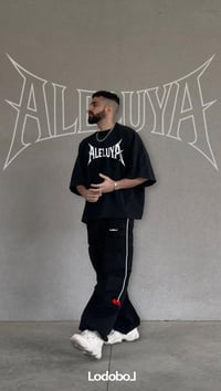 Image 2 of Black ALELUYA Oversize BOXY