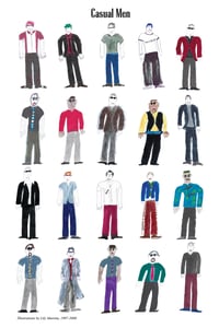 Casual Men Poster 