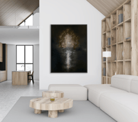 Image 2 of Moonlit Reflections (36" x 48")