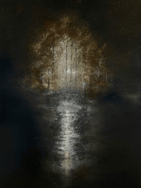 Image 1 of Moonlit Reflections (36" x 48")