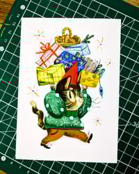 Image 3 of Merry Catsmas - Greeting Card Duo