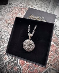 Image 1 of Lion Bowler, Silver Pendent