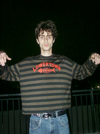 Image 1 of Striped Fishbone Longsleeve shirt