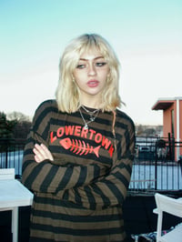 Image 3 of Striped Fishbone Longsleeve shirt