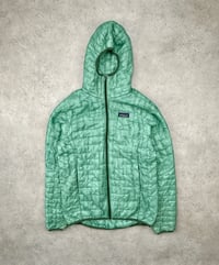 Image 1 of Patagonia Micro Puff Jacket Green Medium Womens 