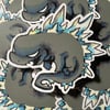 Godzilla Chibi Sticker