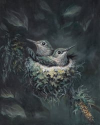 "Safe Among The Shadows" Original Painting