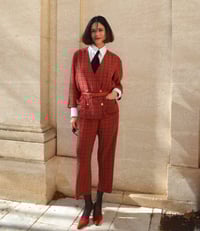 Image 1 of 1980s Chanel silk suit