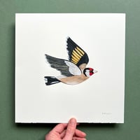 Image 1 of Goldfinch - Original Papercut Artwork