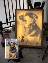 Image 6 of Customized Light pet Painting