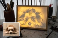 Image 5 of Customized Light pet Painting