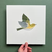 Image 1 of Wood Warbler - Original Papercut Artwork