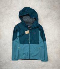 Image 2 of Patagonia Boulder Fork Waterproof Jacket Wetland Blue Large Mens 