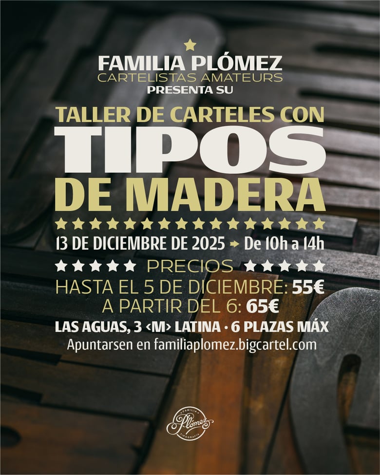 Image of Taller Carteles con Tipos de Madera