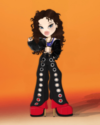 Image 4 of  aespa 'dirty work' bratz-inspired member postcards