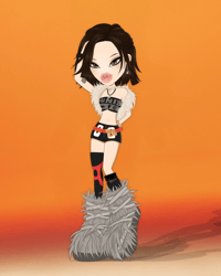 Image 2 of  aespa 'dirty work' bratz-inspired member postcards