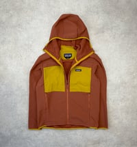 Image 2 of Patagonia R2 Techface Fleece Hoody Clay Large Mens 