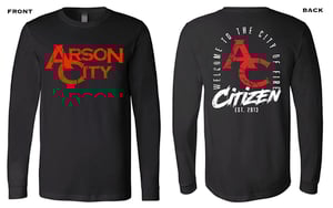 Image of "City Of Fire" Long-Sleeve T-Shirt