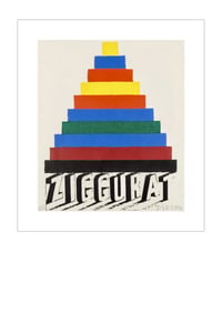 Image 3 of joe tilson / ziggurat / 26/50