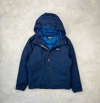 Image 2 of Patagonia Windsweep Down Hoody Navy Medium Mens 