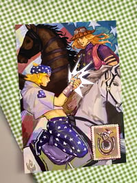 Image 1 of JOJO STEEL BALL RUN A5 PRINT
