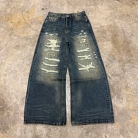Sashiko Distressed Denim
