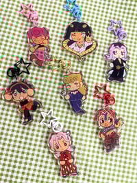 JOJO GOLDEN WIND CHARMS