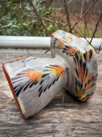 Image 5 of Small Elevated Dish in Orange