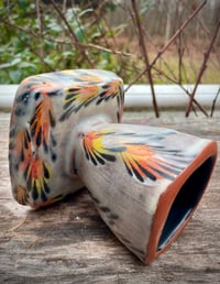 Image 6 of Small Elevated Dish in Orange