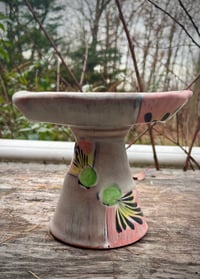 Image 2 of Elevated Dish in Pink