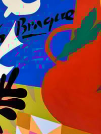 Image 5 of "White Doves with Yellow Aster" by Mary Finlayson